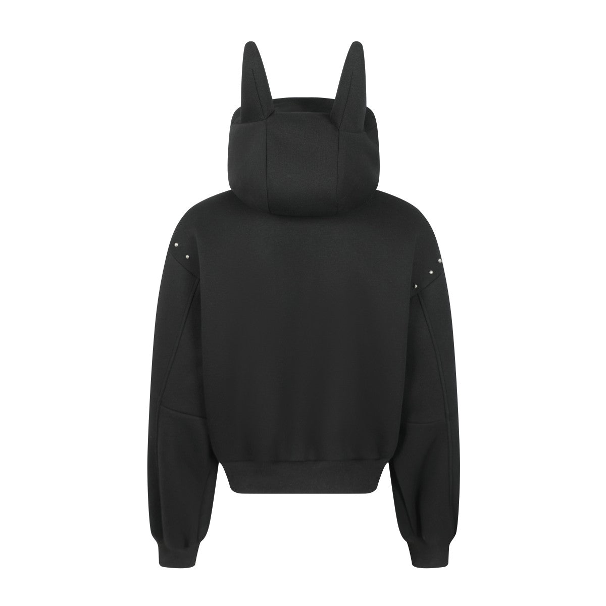 Horned Studded Jacket | Zip Up Streetwear Hoodie