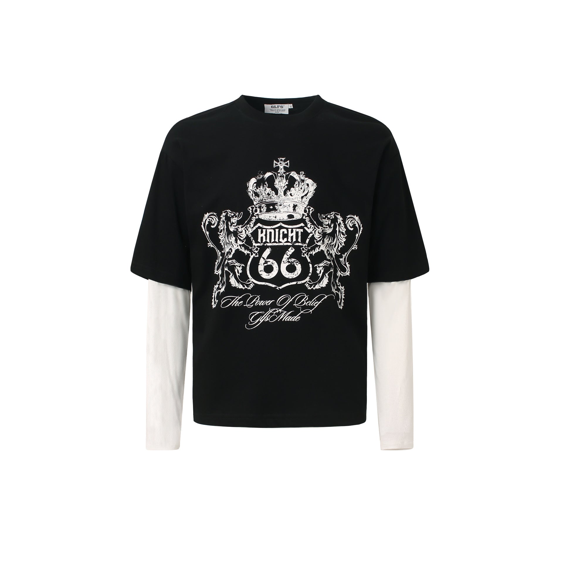 Long Sleeve Streetwear Top | Patchwork Color Block Sweatshirt - Santo 