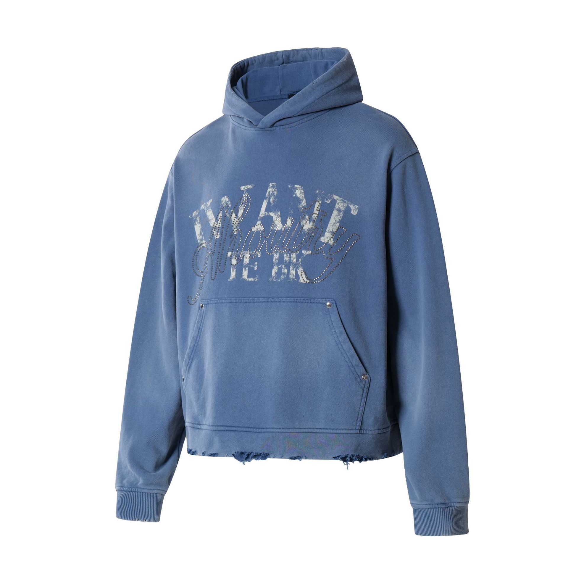 Heavyweight Washed Hoodie | American Streetwear Hoodie - Santo 