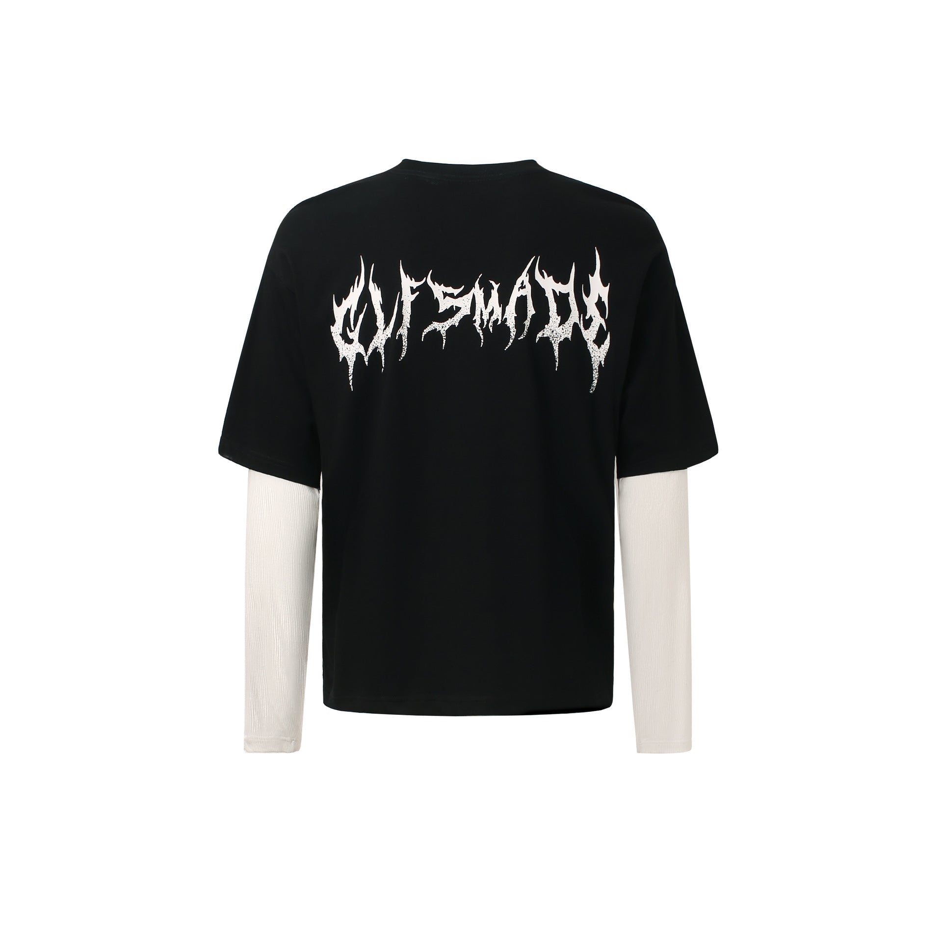 Long Sleeve Streetwear Top | Patchwork Color Block Sweatshirt - Santo 