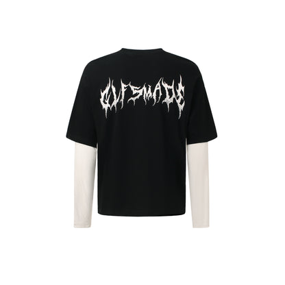 Long Sleeve Streetwear Top | Patchwork Color Block Sweatshirt - Santo 