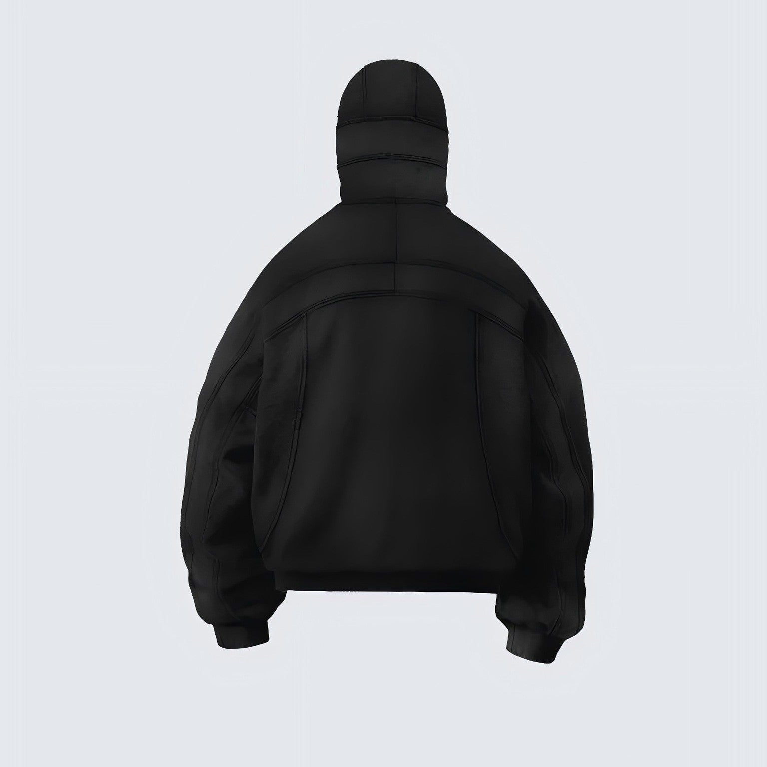 Vintage Washed Pullover | Spliced Streetwear Essential Hoodie