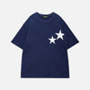Unisex Oversized Star Print Graphic T-Shirt