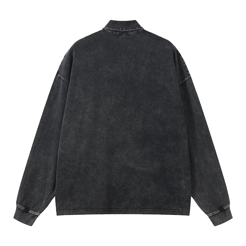 Urban | Washed Polo Sweatshirt
