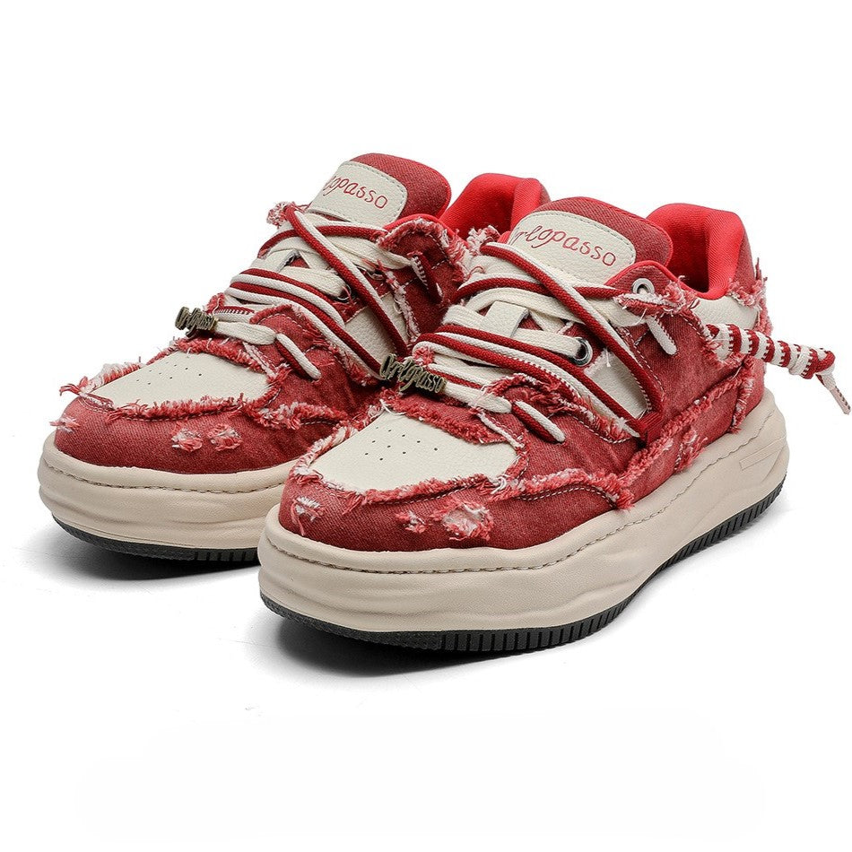 Blaze | Retro Skateboard Sneakers - Santo 