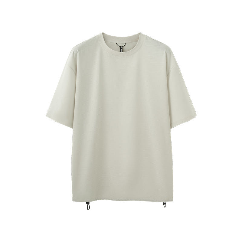 Calm Pull | Utility Hem Short Sleeve Tee - Santo 
