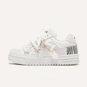 Cloud | White Streetwear Sneakers - Santo 