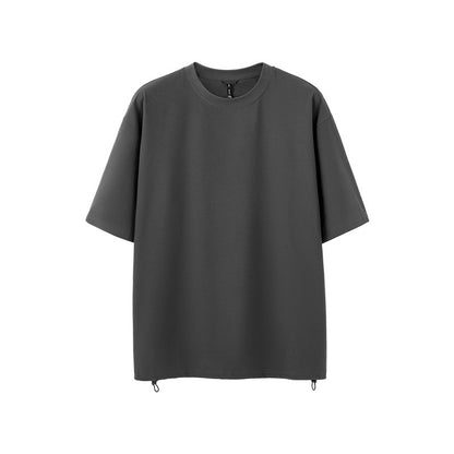 Calm Pull | Utility Hem Short Sleeve Tee - Santo 