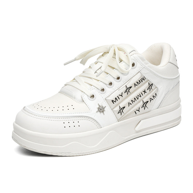 Shadow Letters | Embroidered Skate Shoes - Santo 