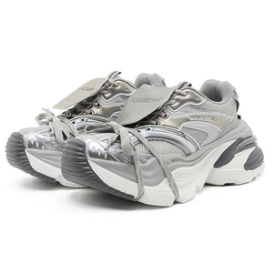 Aero | Blue Platform Running Sneakers - Santo 