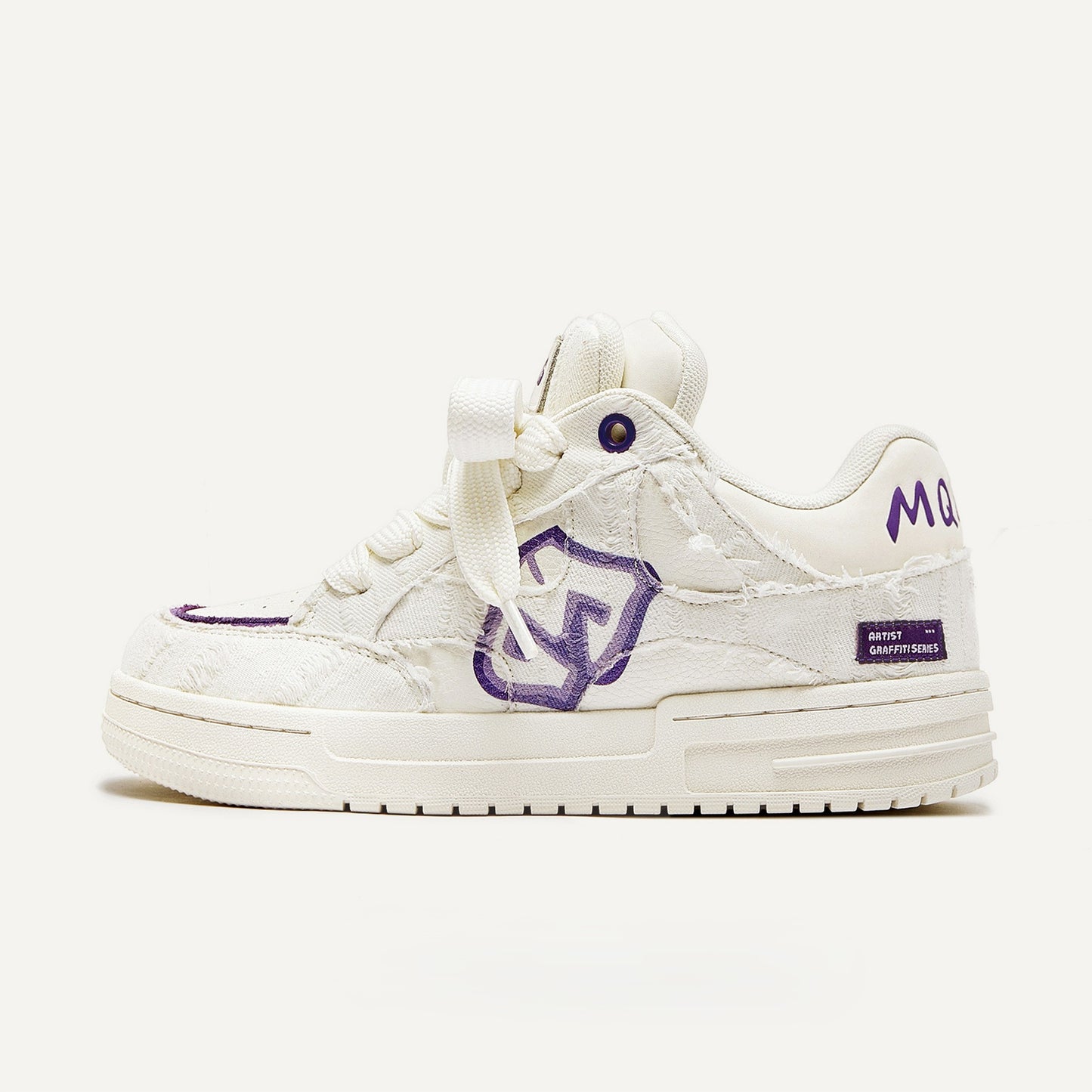 Retro Graffiti | Y2K Punk Skate Sneakers - Santo 