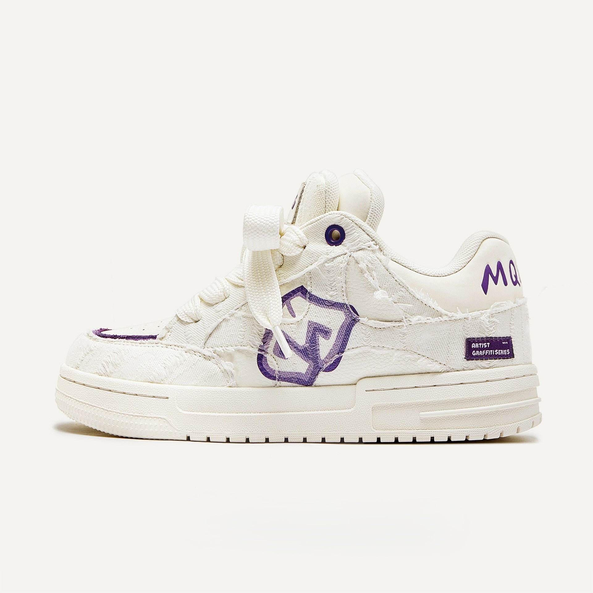 Retro Graffiti | Y2K Punk Skate Sneakers - Santo 