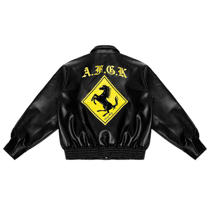 Prestige League | Retro Collegiate Jacket - Santo 