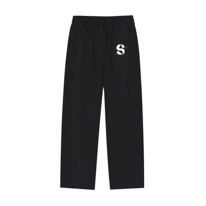 SANTO ORIGINAL - Striped Straight-Leg Joggers