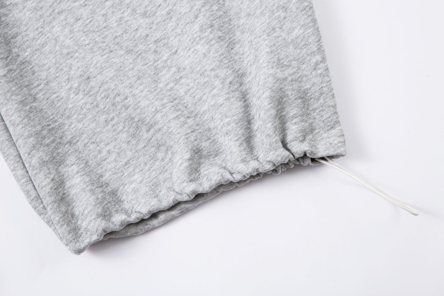 Patchwork Wide Leg Sweatpants | Grey Black Streetwear Trousers - Santo 