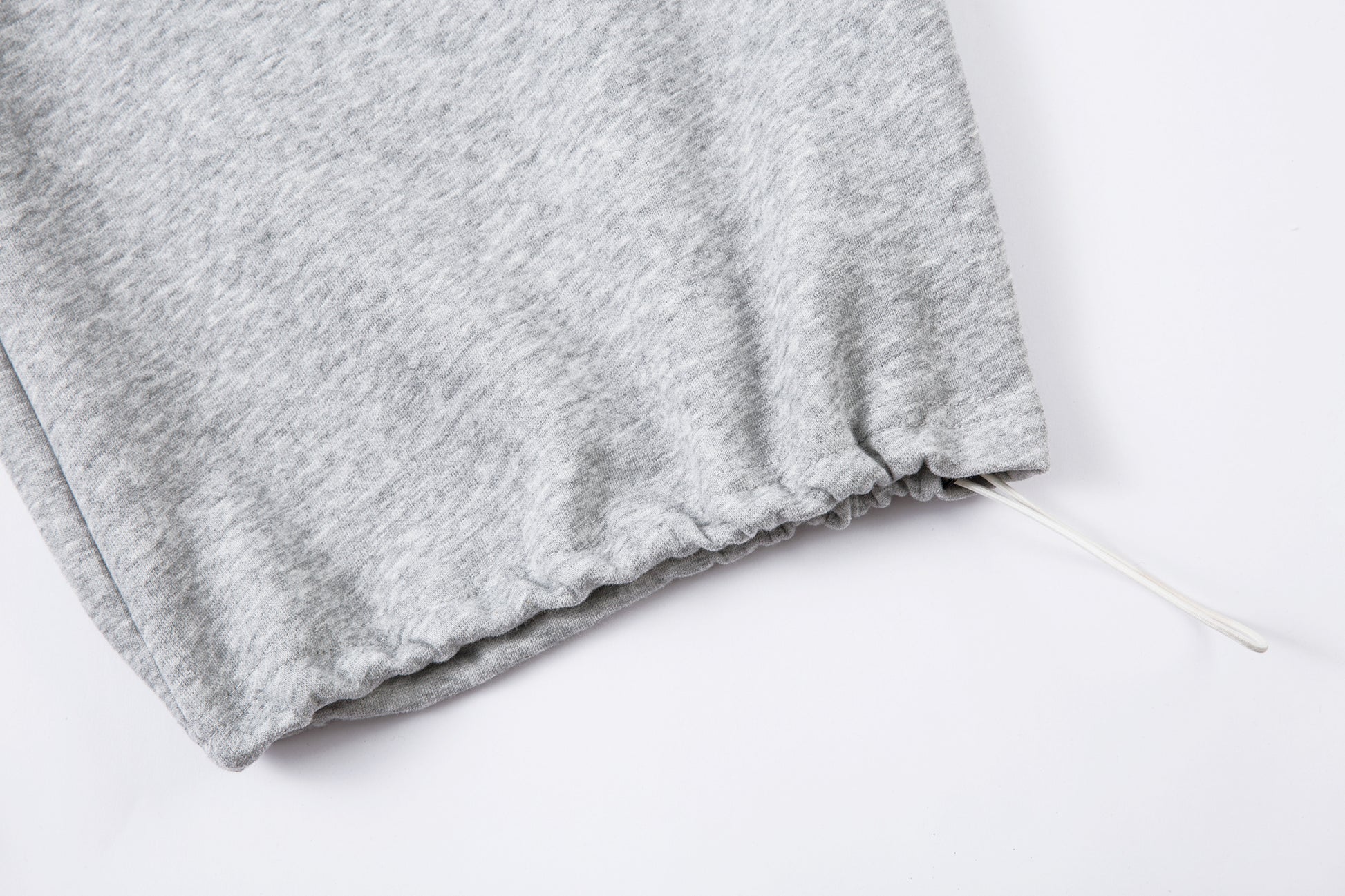 Patchwork Wide Leg Sweatpants | Grey Black Streetwear Trousers - Santo 