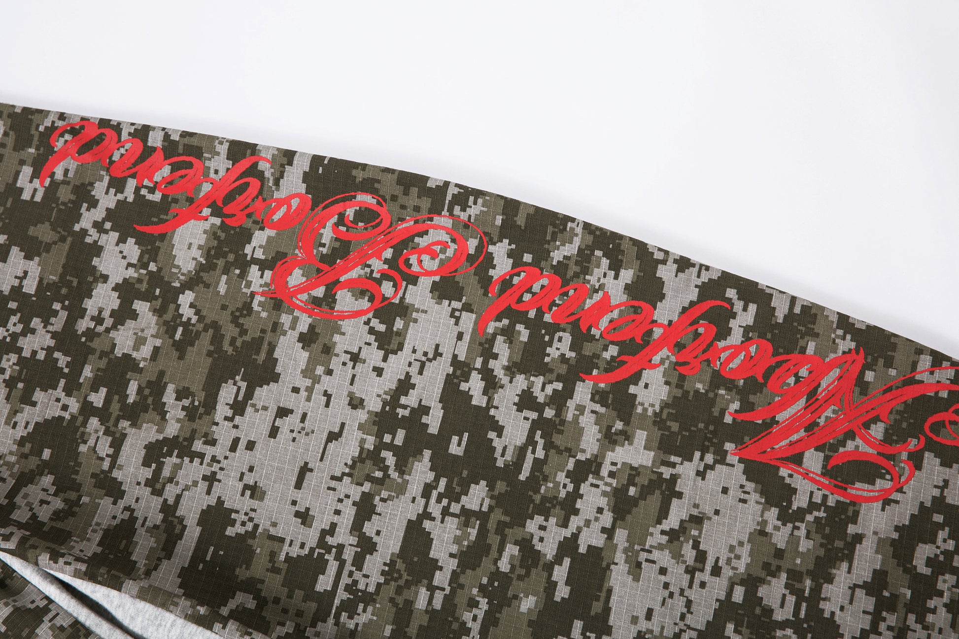 Vintage Print Sweatpants | Loose Fit Drawstring Streetwear Trousers - Santo 