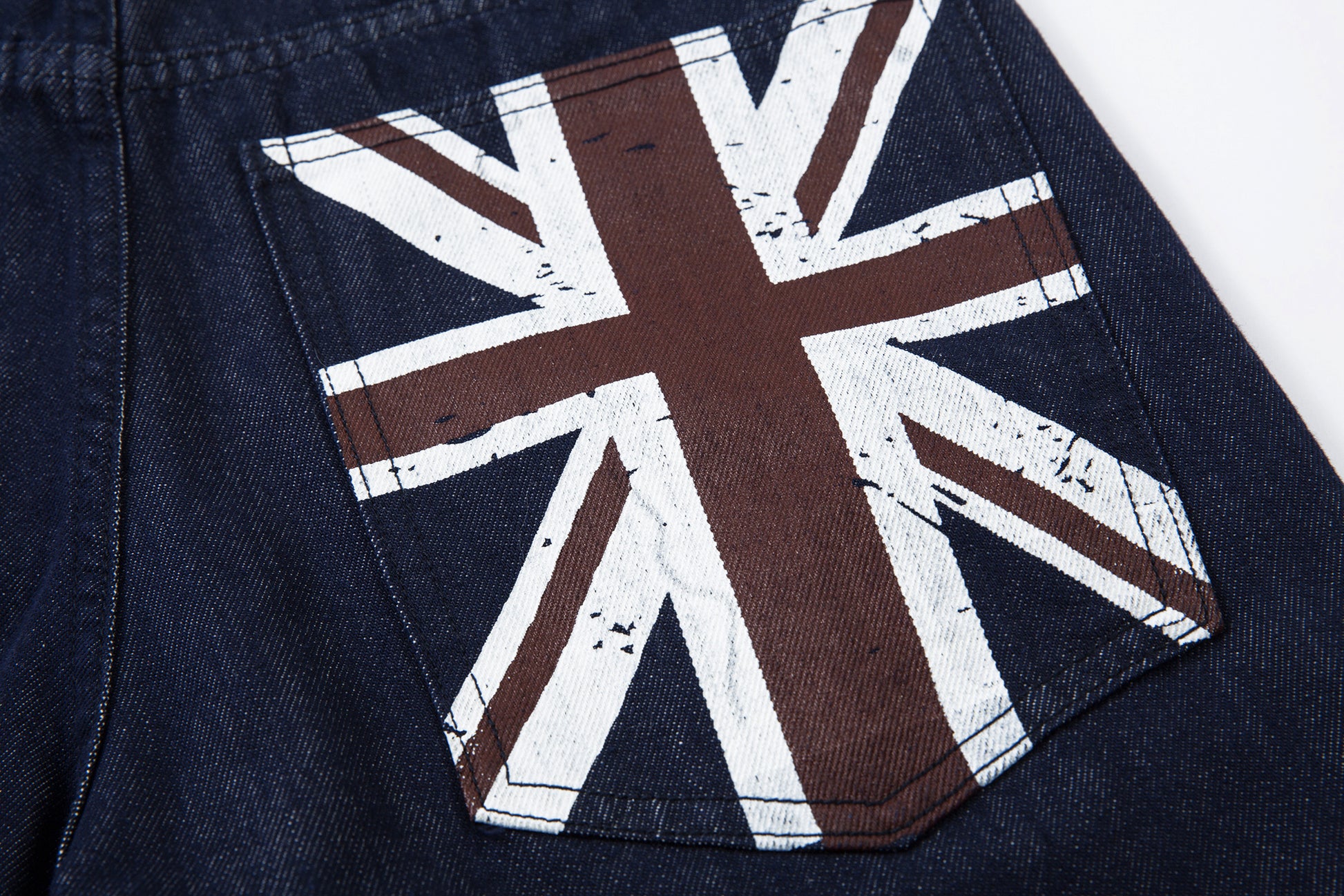 Retro Spliced Streetwear Denim | Y2K Wide Leg Baggy Jeans - Santo 