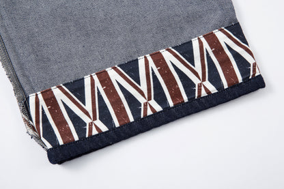 Retro Spliced Streetwear Denim | Y2K Wide Leg Baggy Jeans - Santo 