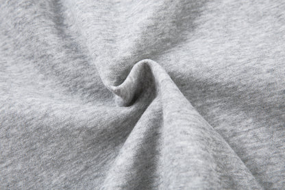 Patchwork Wide Leg Sweatpants | Grey Black Streetwear Trousers - Santo 