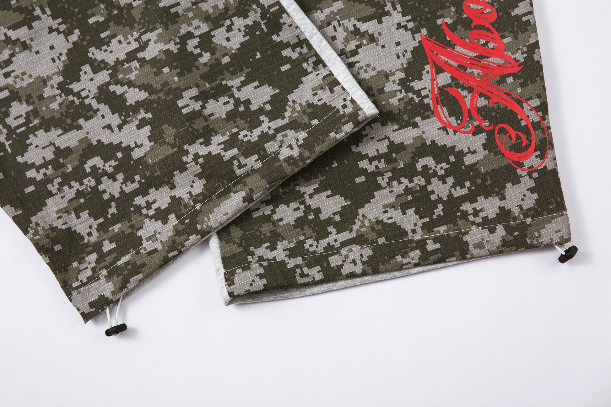 Vintage Print Sweatpants | Loose Fit Drawstring Streetwear Trousers - Santo 