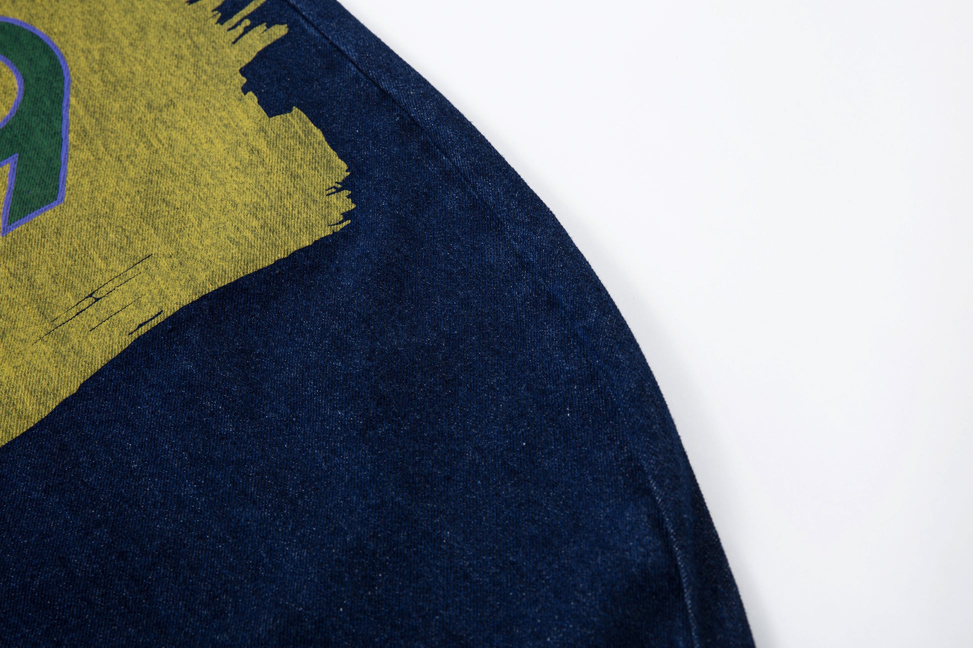 Retro High Street Style Trousers | Wide Leg Baggy Print Jeans - Santo 