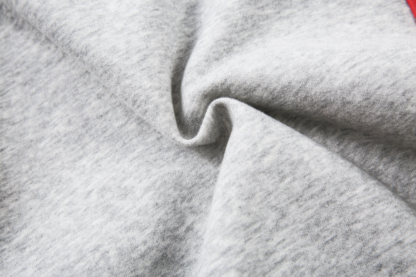 Vintage Print Sweatpants | Loose Fit Drawstring Streetwear Trousers - Santo 