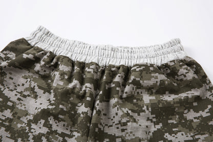 Vintage Print Sweatpants | Loose Fit Drawstring Streetwear Trousers - Santo 