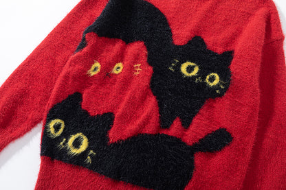 Playful Paws | High Street Knit Jumper - Santo 