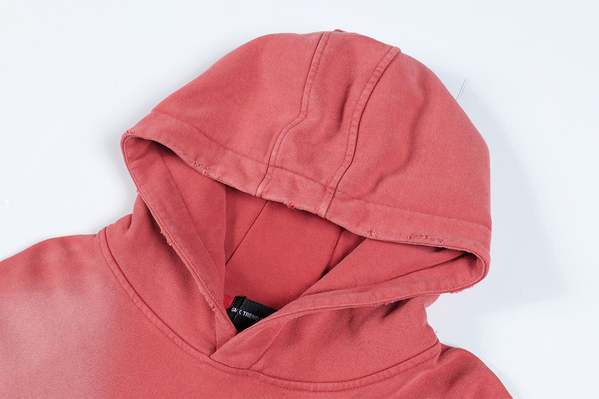 Heavyweight Washed Hoodie | American Streetwear Hoodie - Santo 