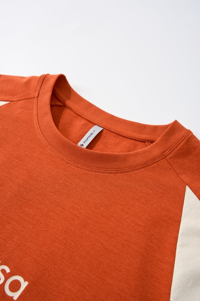 Sprint Mark | Contrast Panel Tee - Santo 