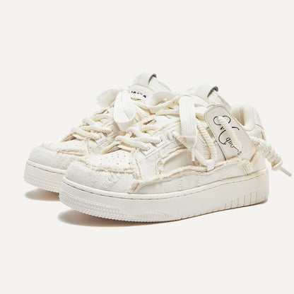 Elevate | Thick Sole Sneakers - Santo 