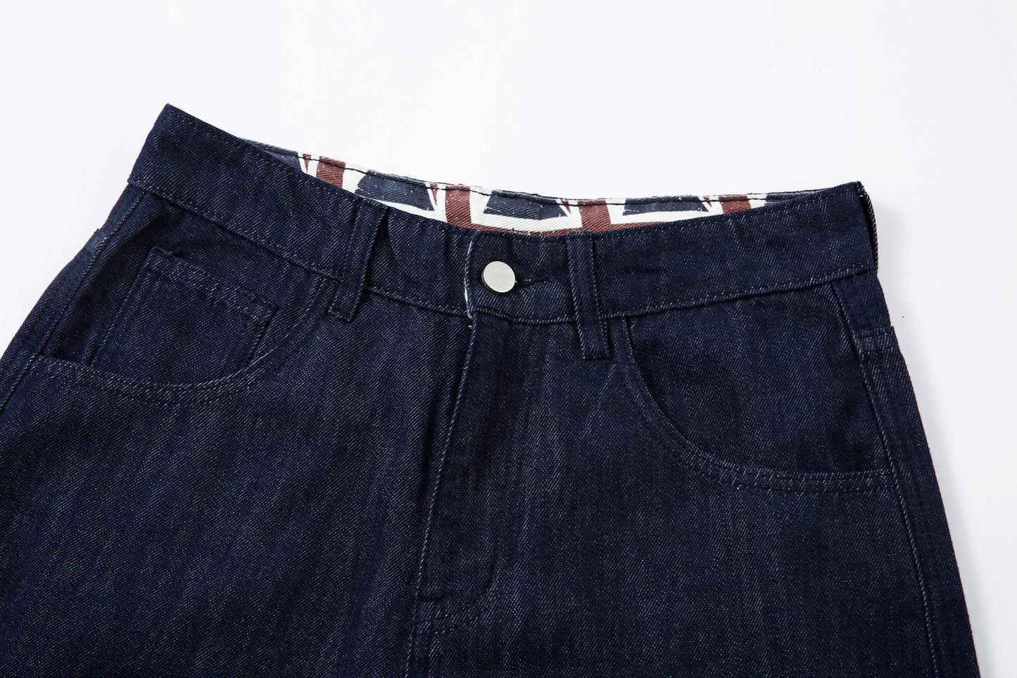 Retro Spliced Streetwear Denim | Y2K Wide Leg Baggy Jeans - Santo 