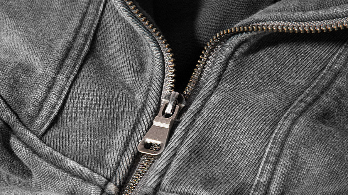 Vintage Washed Pullover | Spliced Streetwear Essential Hoodie