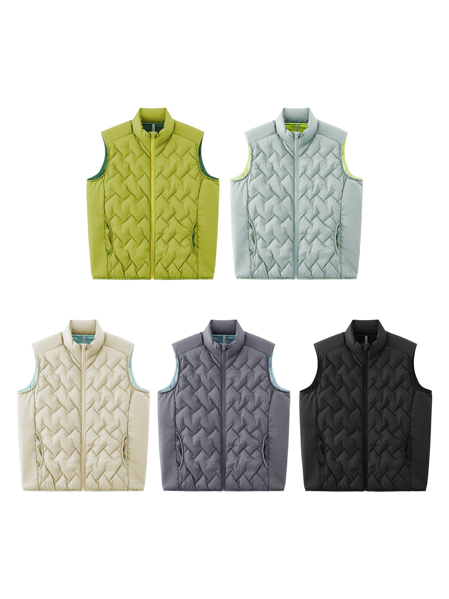 Therma Grid | Quilted Lightweight Vest - Santo 