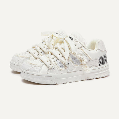 Cloud | White Streetwear Sneakers - Santo 