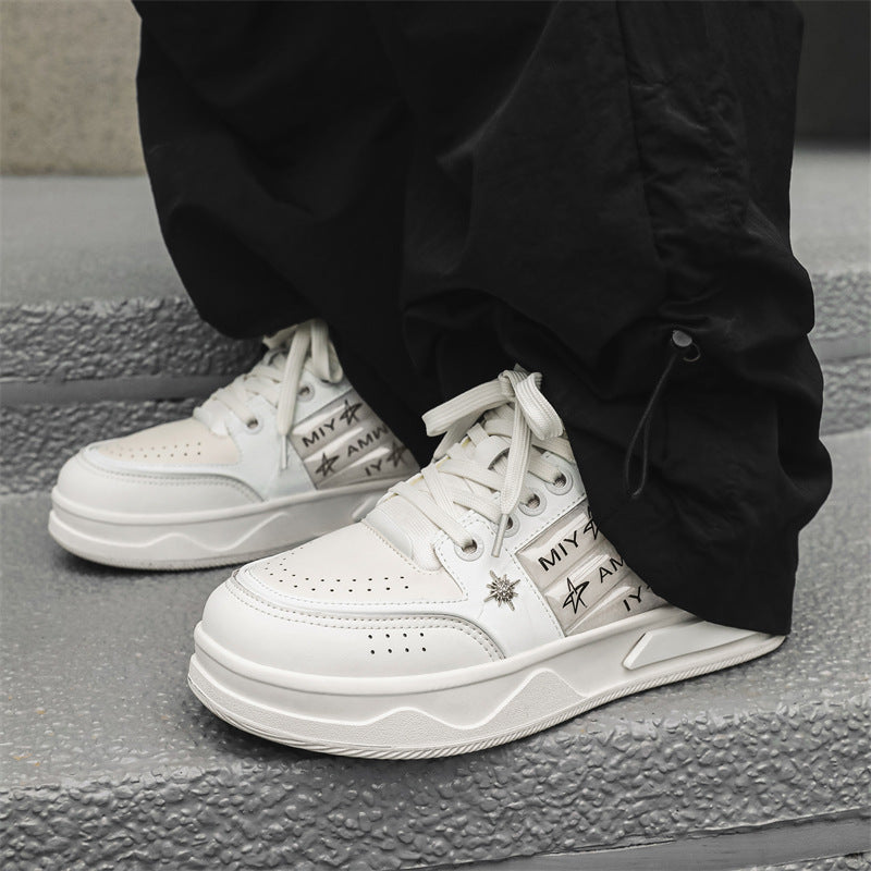 Shadow Letters | Embroidered Skate Shoes - Santo 