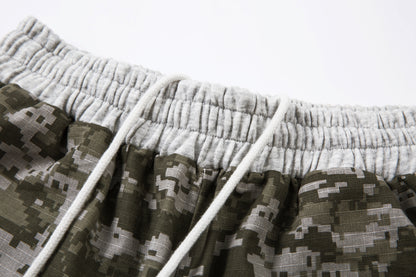 Vintage Print Sweatpants | Loose Fit Drawstring Streetwear Trousers - Santo 