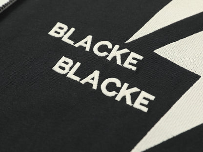 Lightning Graphic Sweatshirt | Contrast Stitch Long Sleeve Top - Santo 