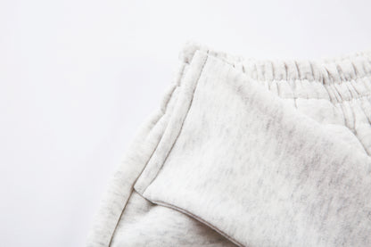 Flame Print Sweatpants | Baggy Streetwear Trousers - Santo 