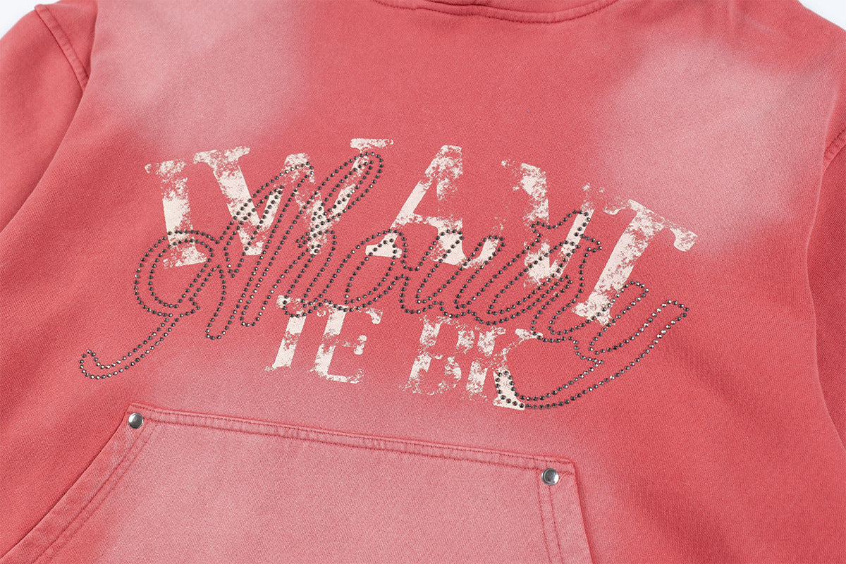 Heavyweight Washed Hoodie | American Streetwear Hoodie