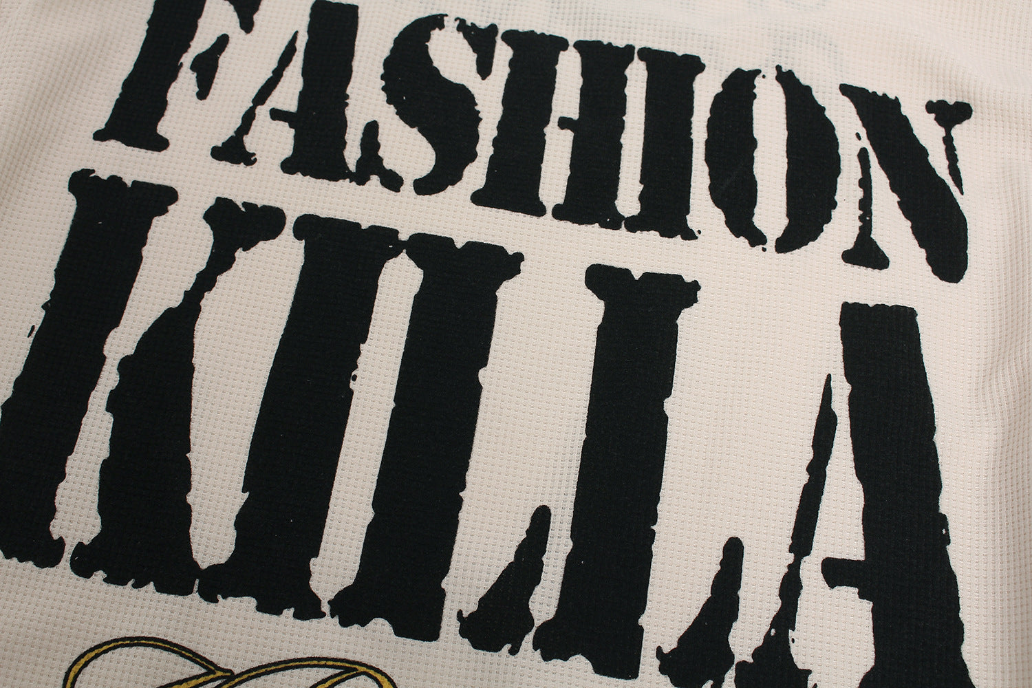 Graphic Letter Sweatshirt | Crew Neck Long Sleeve Pullover