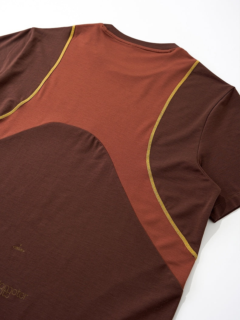 Distance Form | Contour Performance Tee - Santo 