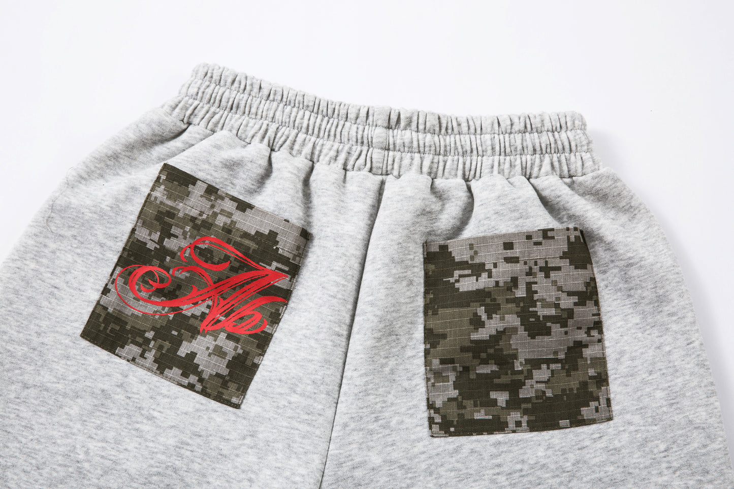 Vintage Print Sweatpants | Loose Fit Drawstring Streetwear Trousers - Santo 
