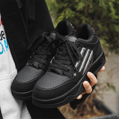 Shadow Letters | Embroidered Skate Shoes - Santo 