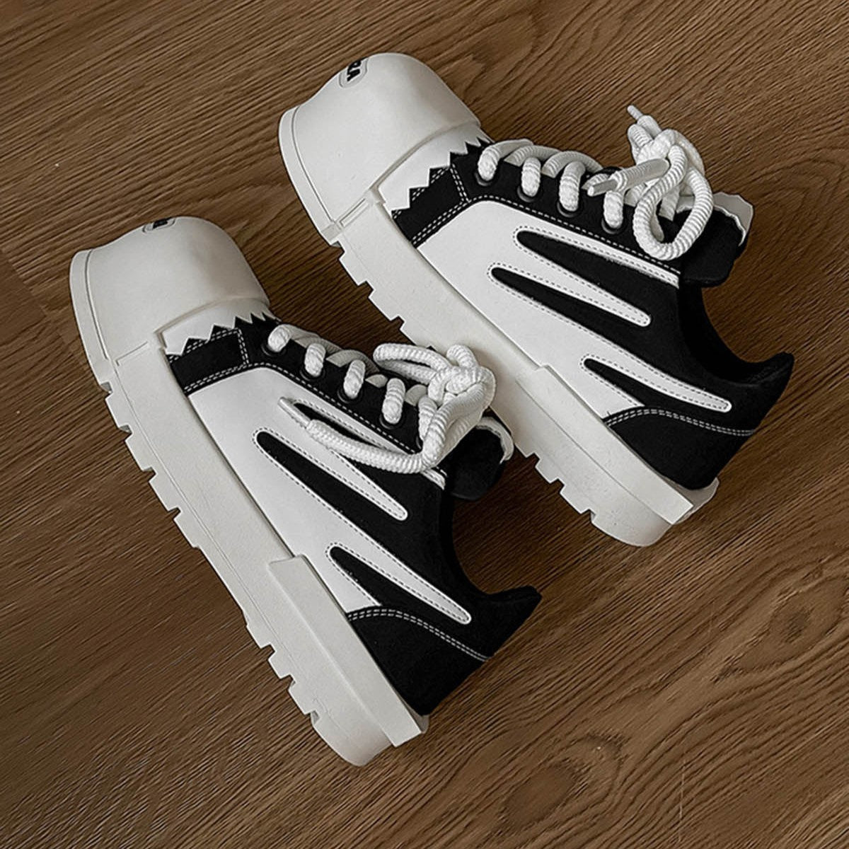 Star Cap | Chunky Canvas Sneakers