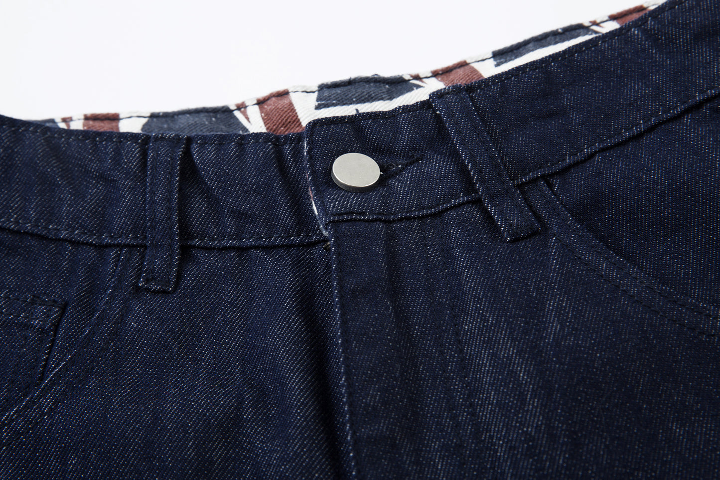 Retro Spliced Streetwear Denim | Y2K Wide Leg Baggy Jeans - Santo 