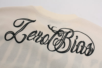 Graphic Letter Sweatshirt | Crew Neck Long Sleeve Pullover - Santo 