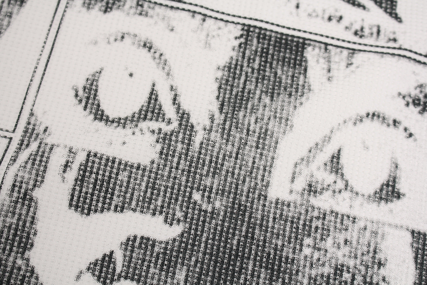 Letter Print Sweatshirt | Waffle Knit Long Sleeve Top - Santo 