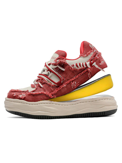 Blaze | Retro Skateboard Sneakers - Santo 